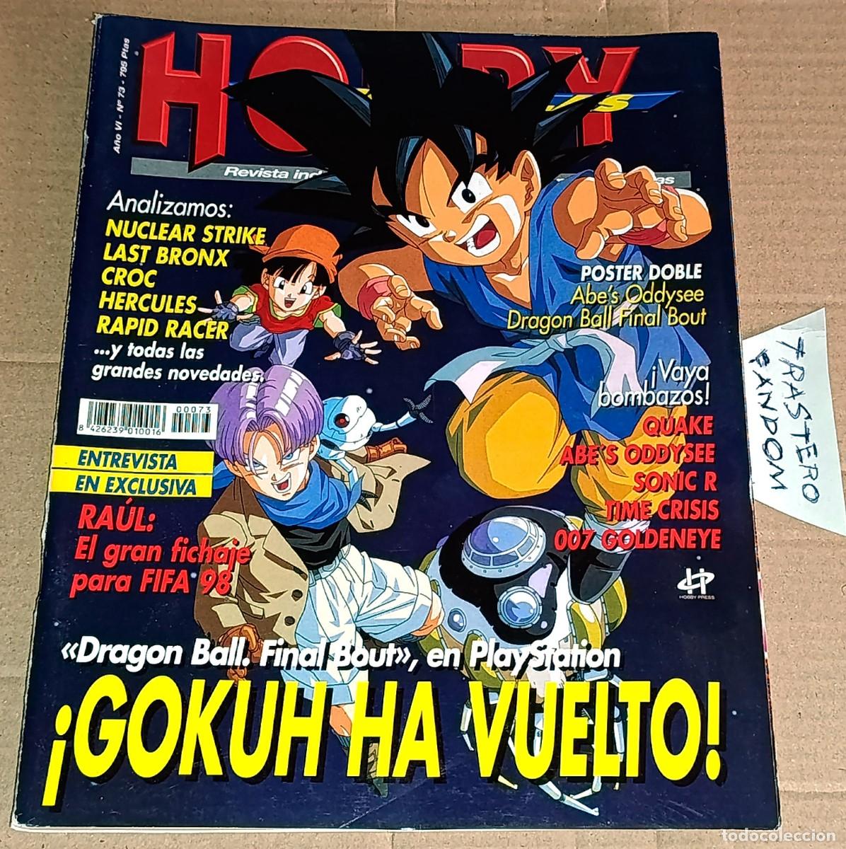 Revistas: REVISTA HOBBY CONSOLAS 73 OCTUBRE 1997 PORTADA DRAGON BALL