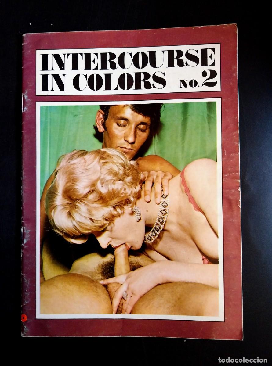 Journals: INTERCOURSE IN COLORS #2 1969 NORDISK BLADCENTRAL - RARE SECOND ISSUE DANISH RETRO-PORN MAGAZINE
