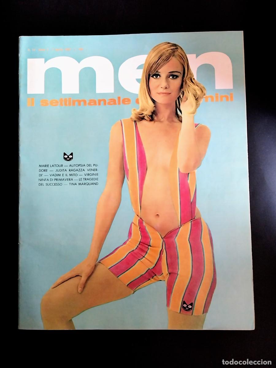 Journals: MEN N. 14 1967 - TINA AUMONT (Tina Marquand) - MARIE LATOUR (Bunuel&rsquo;s Belle de jour) - ROGER VADIM