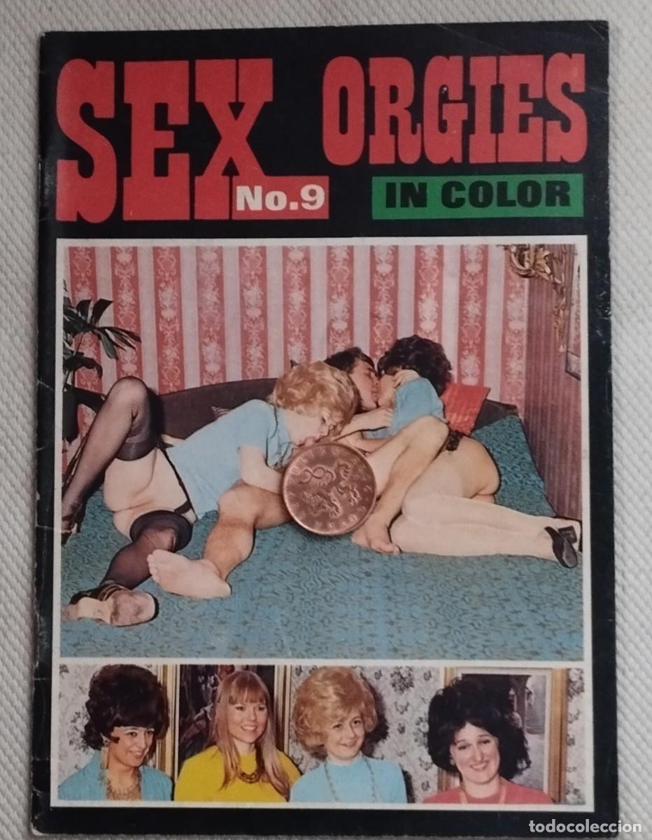 Revistas: SEX ORGIES, n. 9, Color Climax, Denmark.