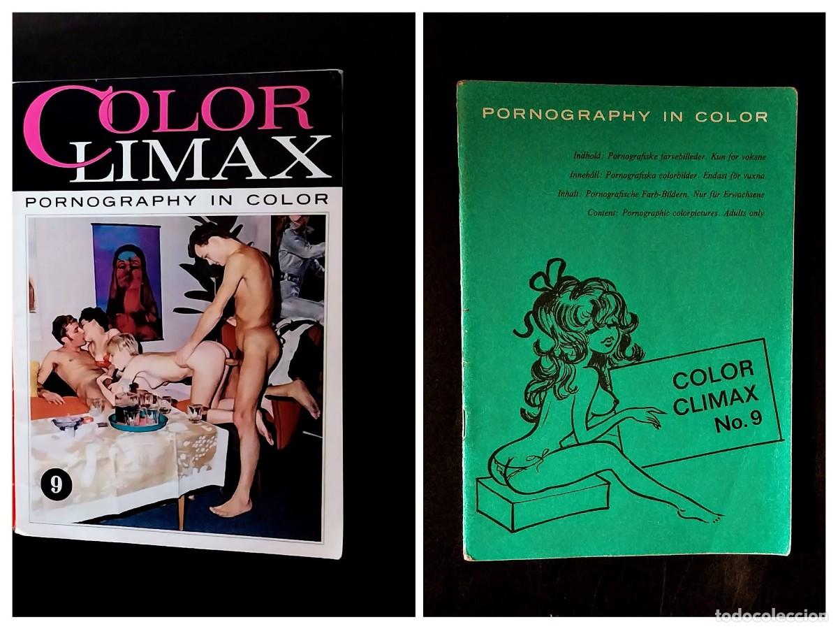 Journals: COLOR CLIMAX #9 1969 - RARE DANISH RETRO-PORN MAGAZINE