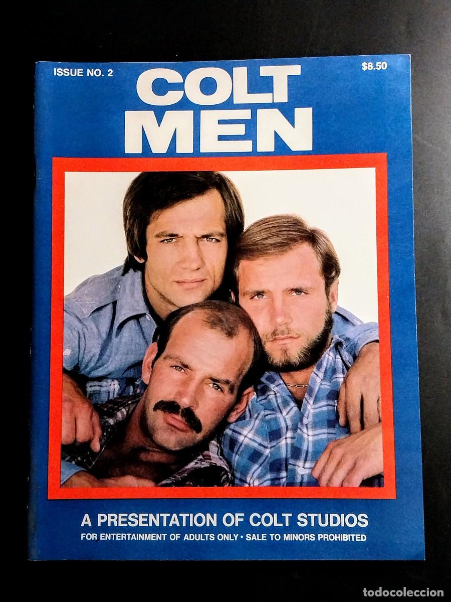 Journals: COLT MEN #2 1976 MIKE MORRIS - PAUL STORR - MANFRED SPEER - TOBY - VINTAGE GAY HARDCORE MAGAZINE