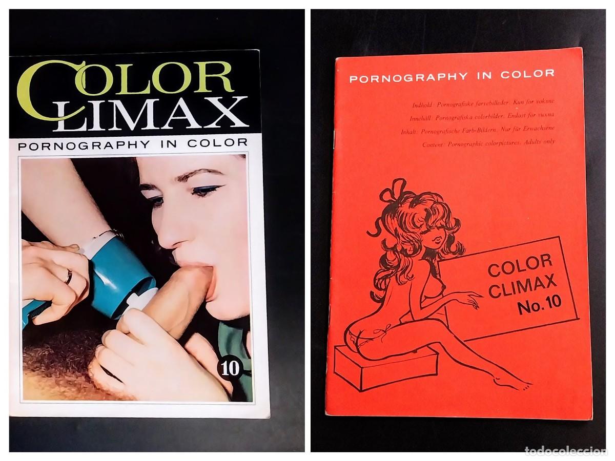 Journals: COLOR CLIMAX #10 1969 - RARE DANISH RETRO-PORN MAGAZINE