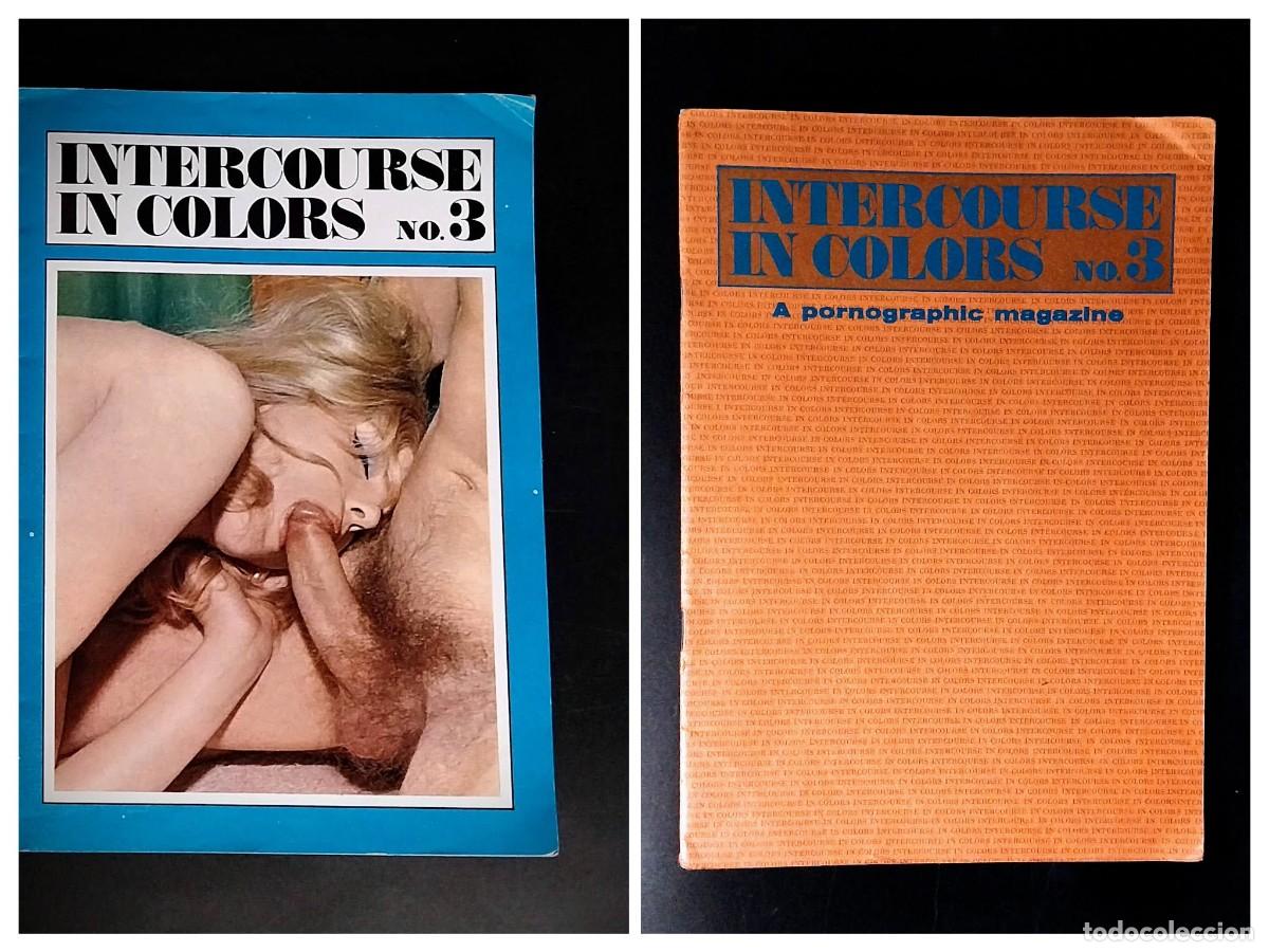 Journals: INTERCOURSE IN COLORS #3 1969 NORDISK BLADCENTRAL - RARE THIRD ISSUE SWEDISH RETRO-PORN MAGAZINE