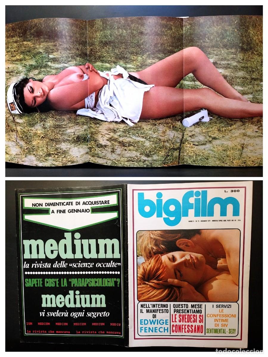 Journals: BIGFILM N. 11 1971 - EDWIGE FENECH DOPPIO POSTER - CINEROMANZO LE SVEDESI SI CONFESSANO