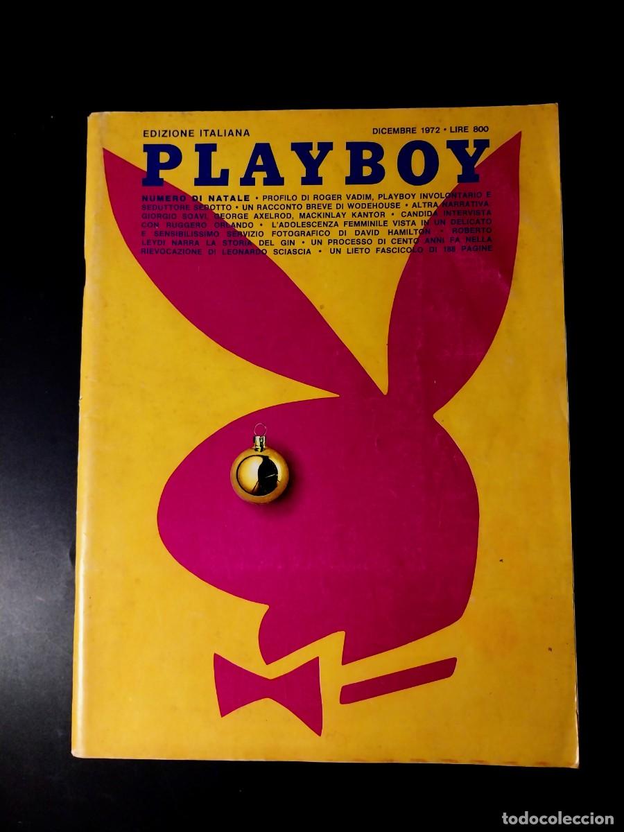 Zeitschriften: PLAYBOY ITALIA DICEMBRE 1972 - LOLITAS BY DAVID HAMILTON - RARO FUMETTO DI FELLINI - VALERIE PERRINE