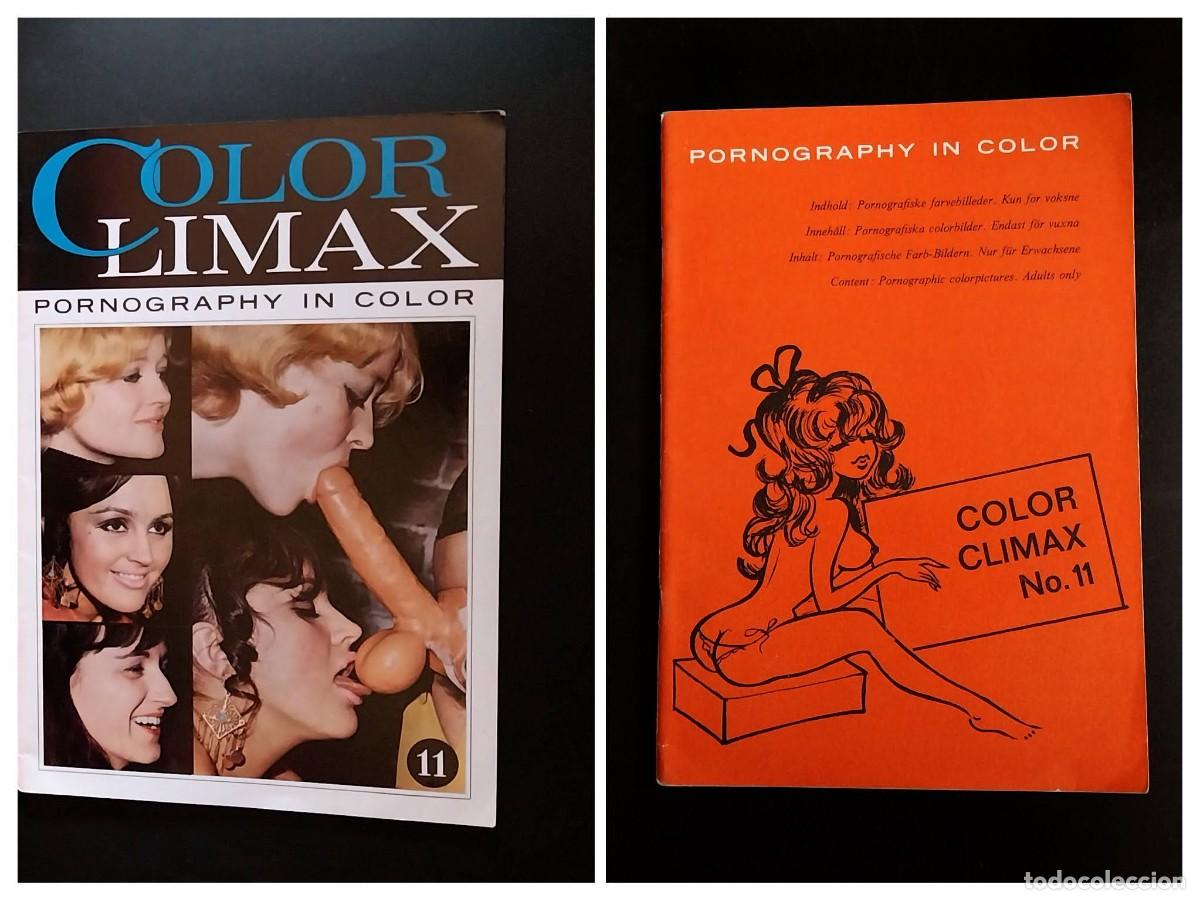 Zeitschriften: COLOR CLIMAX #11 1969 ALL LESBIAN ISSUE - RARE DANISH RETRO-PORN MAGAZINE