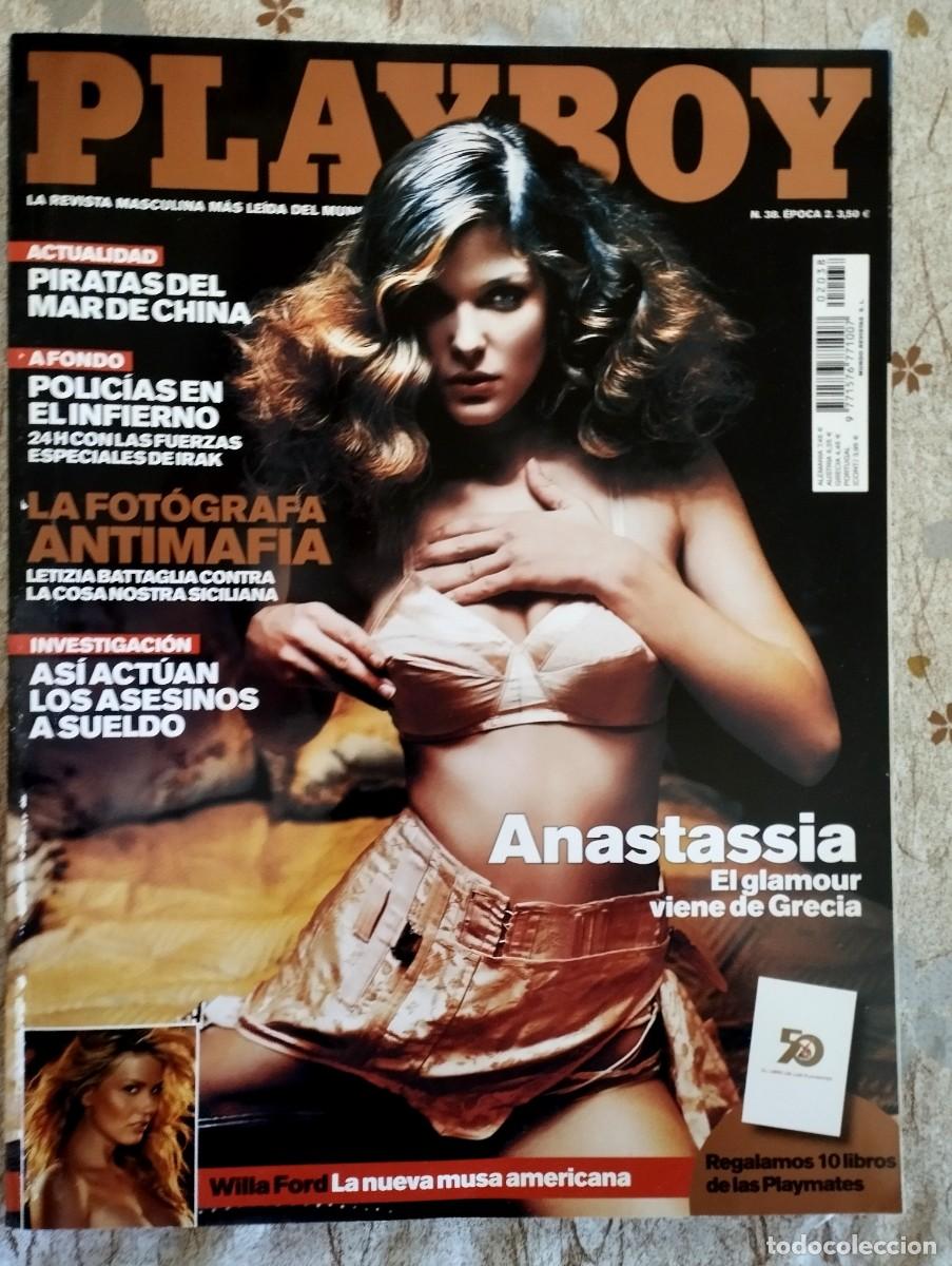 Journals: REVISTA PLAYBOY EPOCA 2 N&ordm; 38 / ANASTASIA PERAKI, WILLA FORD, CANDICE MICHELLE
