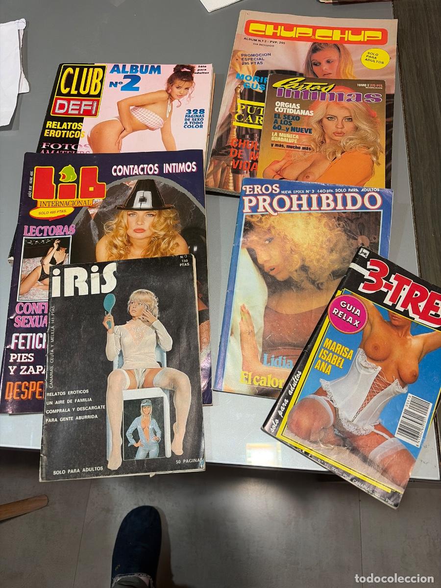 Magazines: Lote 8 Revistas Vintage para adultos