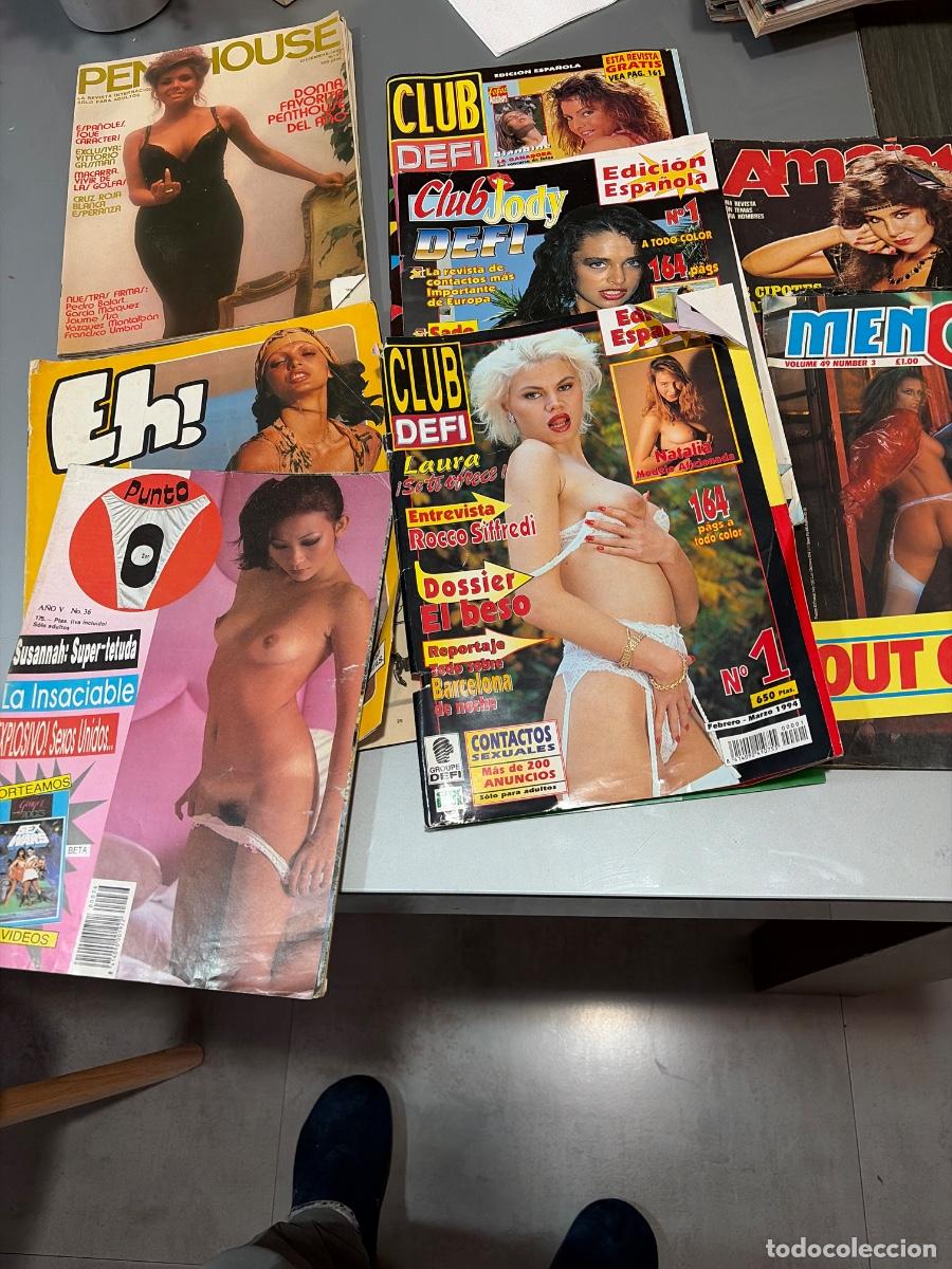Zeitschriften: Lote 3 - 8 Revistas vintage adultos