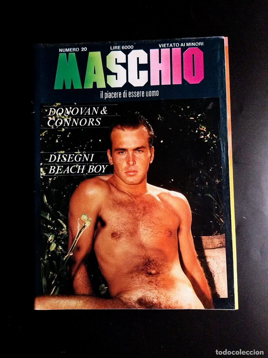 Magazines: MASCHIO N. 20 1986 YOUNGER TWINKS - RICK DONOVAN DAVE CONNORS - VINTAGE ITALIAN GAY PORN MAGAZINE