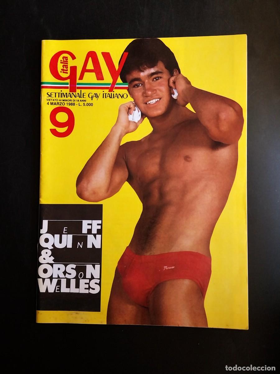 Journals: GAY ITALIA N. 8 1988 INCOMPLETO - JEFF QUINN - YOUNG TWINKS - ORSON WELLES