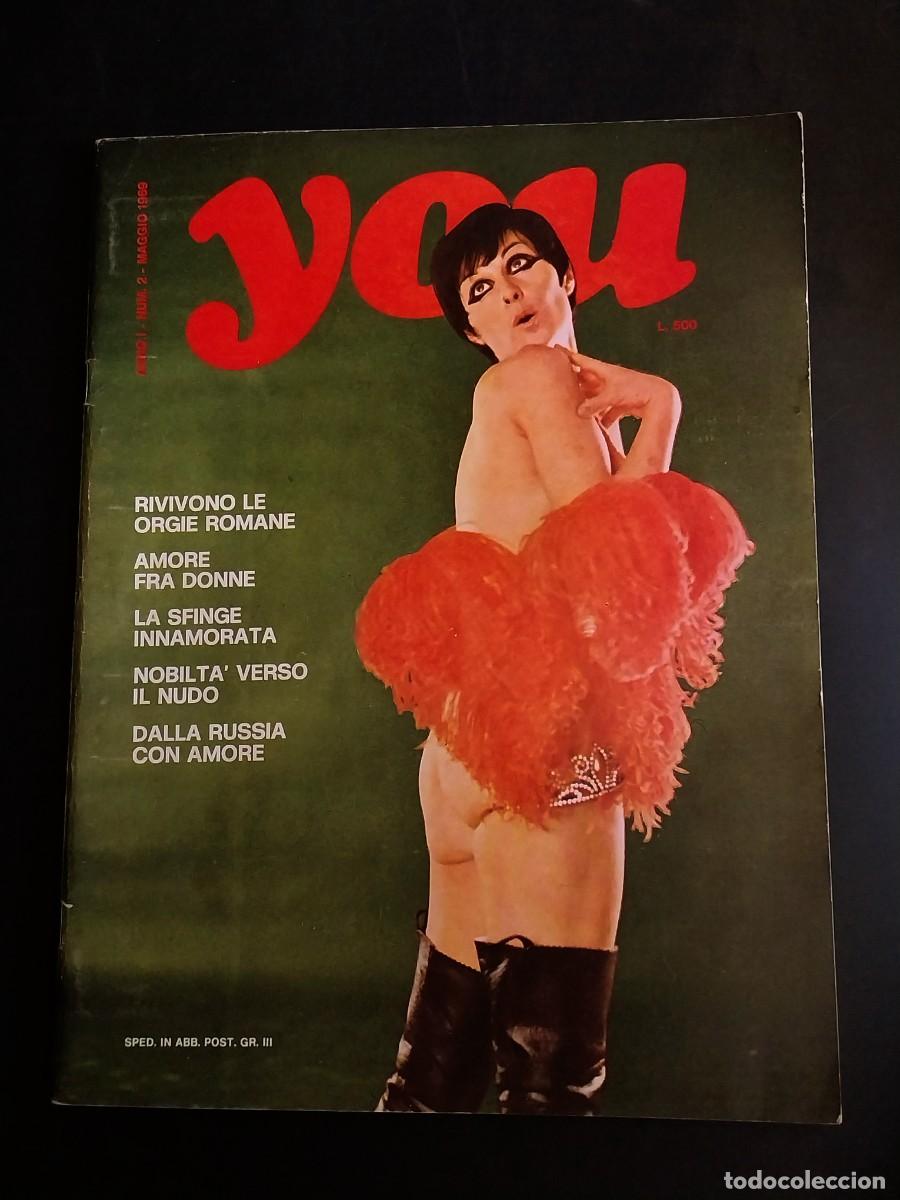 Journals: YOU n. 2 1969 EDWIGE FENECH ROSALBA NERI TOP SENSATION - GIORGIO GASLINI JAZZ - SATYRICON TOGNAZZI