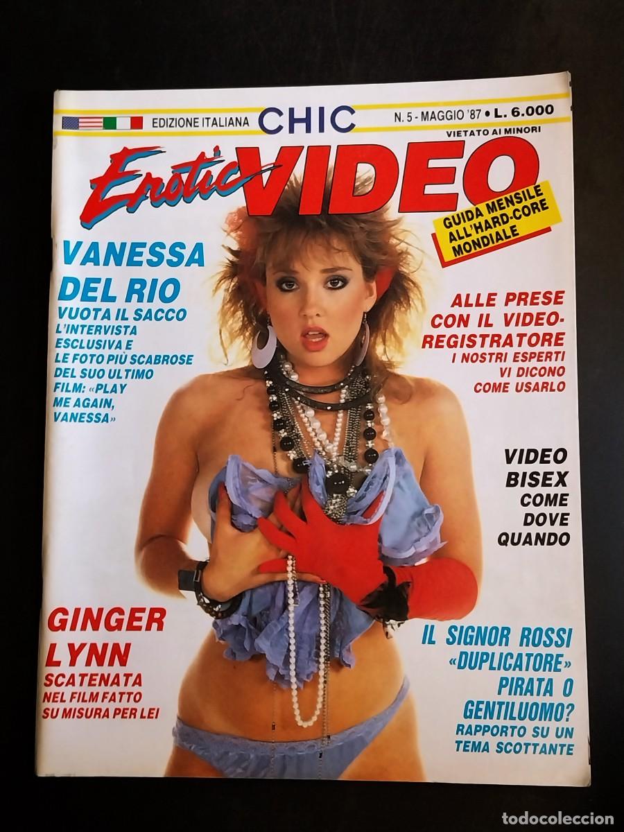 Journals: CHIC EROTIC VIDEO n. 5 - VANESSA DEL RIO - GINGER LYNN - SHARON KANE - DICK RAMBONE - GABRIELLA
