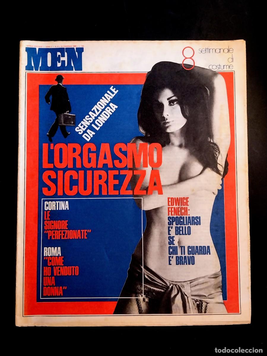 Magazines: MEN N. 8 1970 - EDWIGE FENECH - LAURA ANTONELLI - MARIE LILJEDAHL - TAMARA BARONI - LOLITA