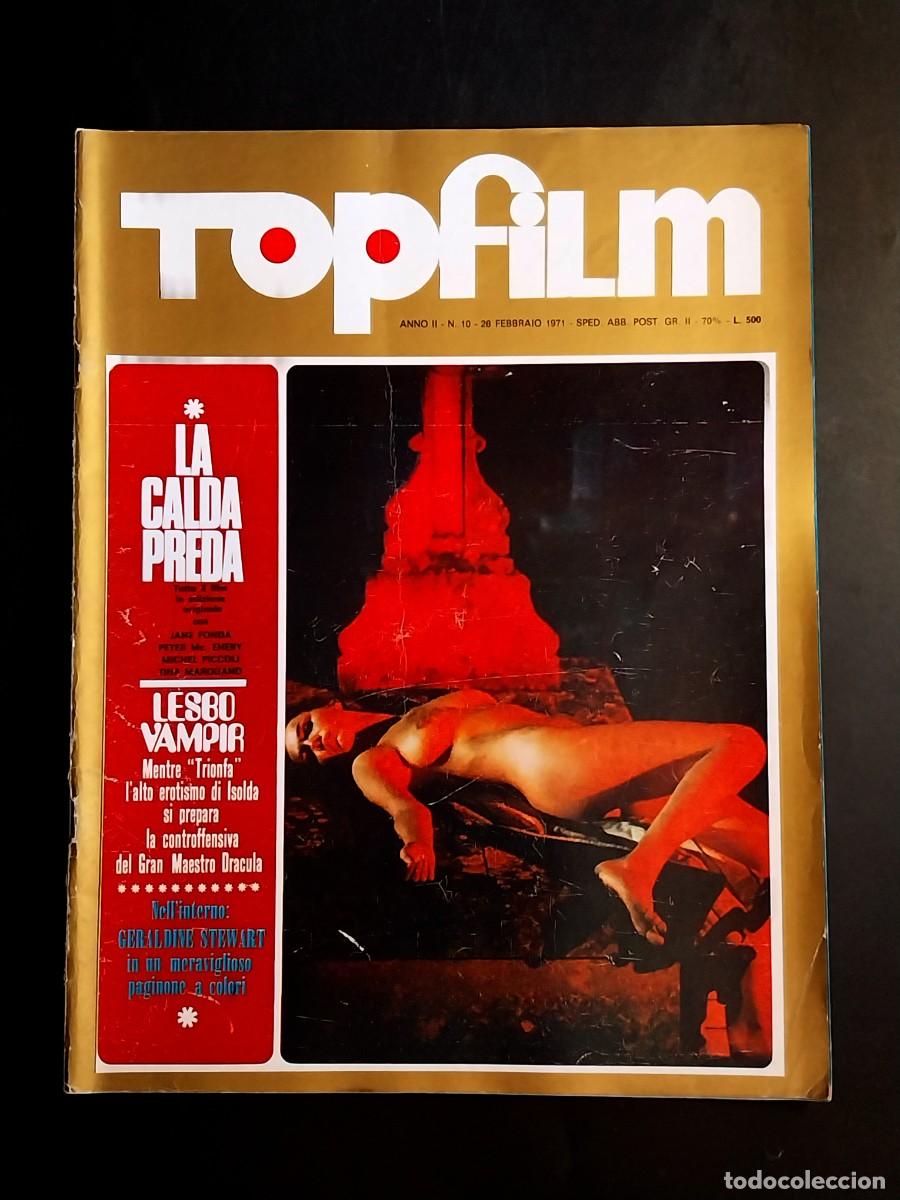 Zeitschriften: TOPFILM N. 10 1971 CINEROMANZO LA CALDA PREDA JANE FONDA TINA AUMONT - JEAN ROLLIN - KLAUS KINSKI
