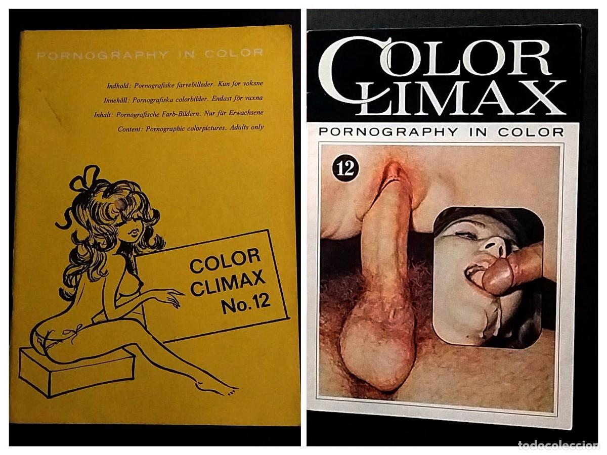 Magazines: COLOR CLIMAX #12 1969 - RARE DANISH RETRO-PORN MAGAZINE