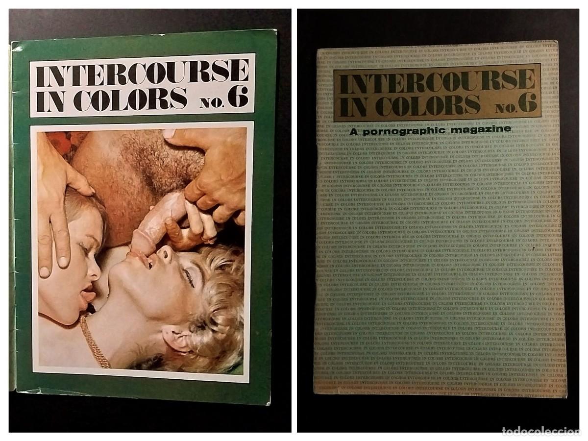 Magazines: INTERCOURSE IN COLORS #6 1969 NORDISK BLADCENTRAL - RARE INTERRACIAL DANISH RETRO-PORN MAGAZINE