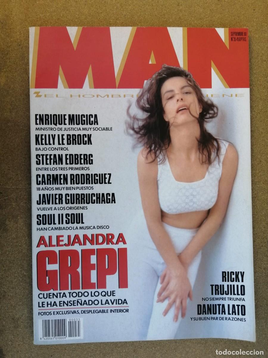 Journals: REVISTA MAN (NUMERO 35) ALEJANDRA GREPI - KELLY LE BROCK - JAVIER GURRUCHAGA - ENRIQUE MUGICA -...