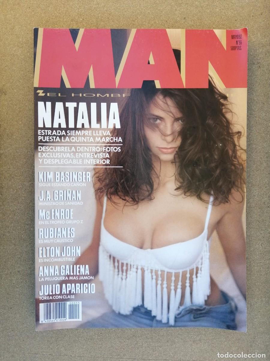 Journals: REVISTA MAN (NUMERO 55) NATALIA ESTRADA - KIM BASINGER - ELTON JOHN - ANNA GALIENA -...)
