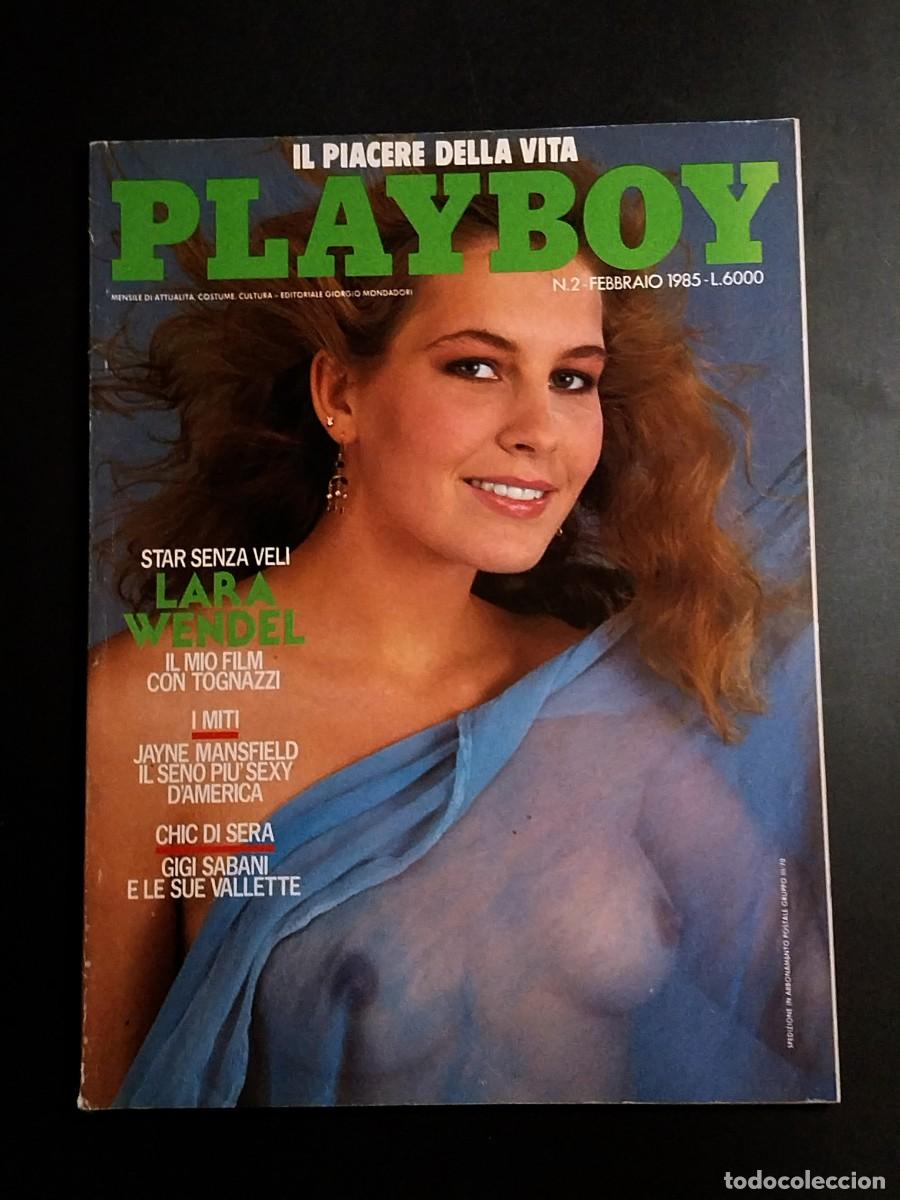Journals: PLAYBOY ITALY FEBBRAIO 1985 LARA WENDEL - JAYNE MANSFIELD - LANCIA STORY GIGI SABANI CHERIE WITTER