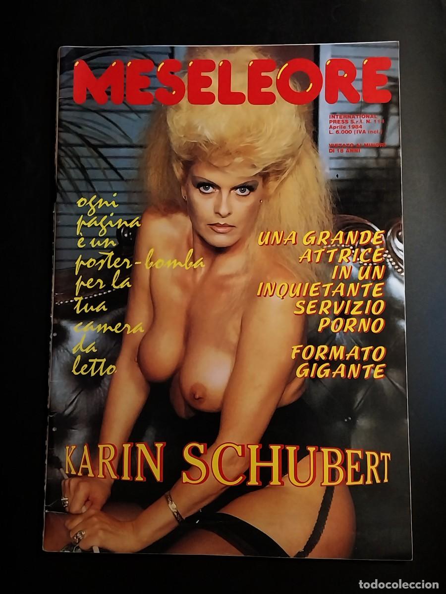 Journals: MESE LE ORE GIANT SIZE N. 114 1984 - KARIN SCHUBERT 18 PAGES PHOTOSHOOT - TRANSEX - BIZARRE