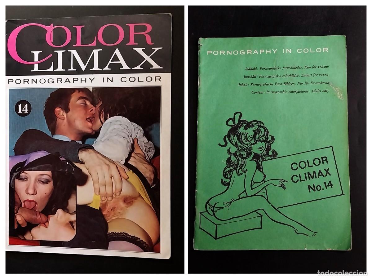 Journals: COLOR CLIMAX #14 1969 - RARE DANISH RETRO-PORN MAGAZINE