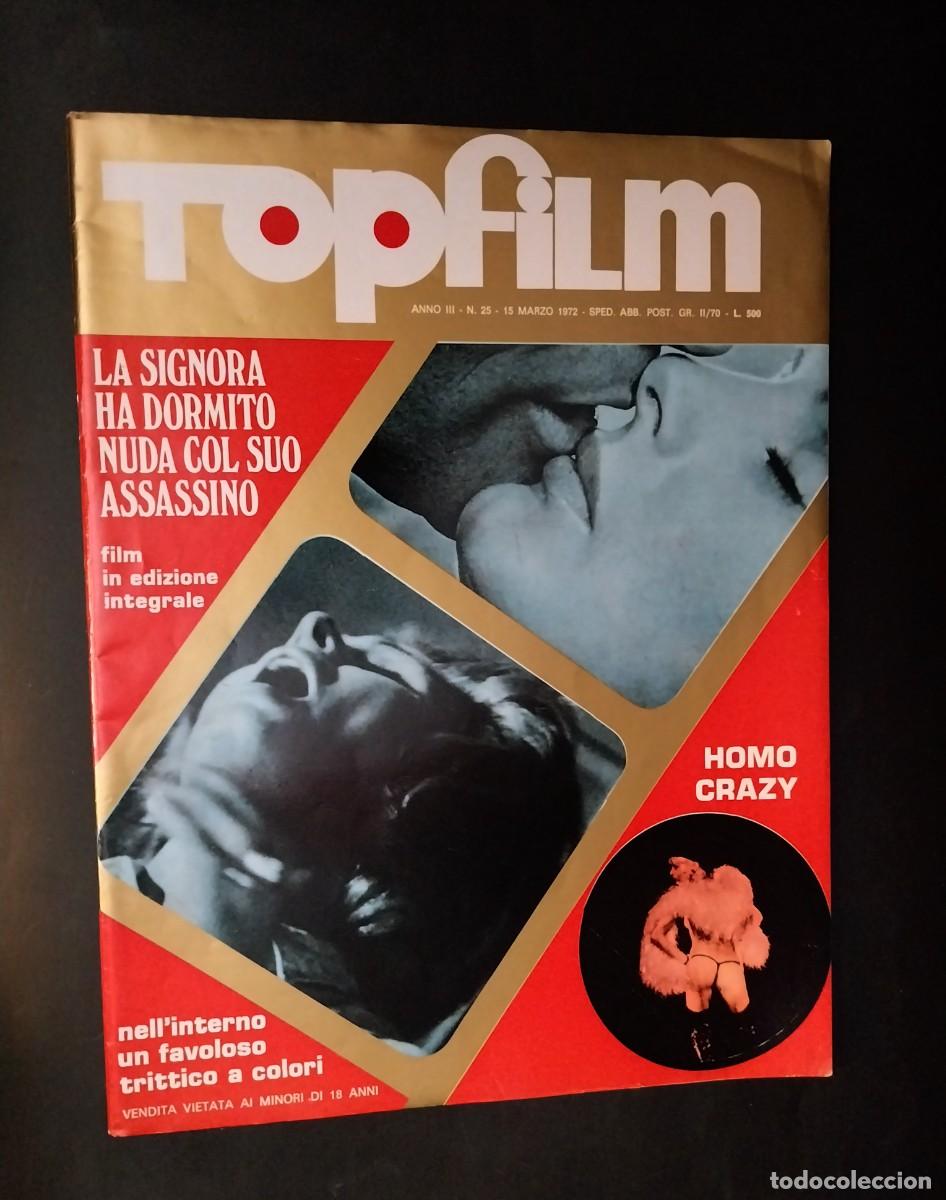 Journals: TOPFILM N. 25 1972 CINEROMANZO LA SIGNORA HA DORMITO NUDA - EROTISMO INFANTILE - TRANSEX A TEATRO