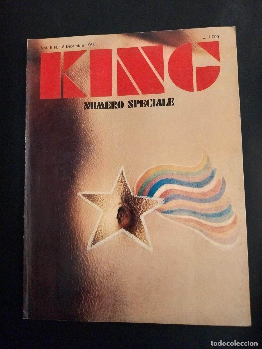 Revistas: KING n. 12 1968 VANESSA REDRAVE FRANCO NERO ERICA GAVIN ERNA SCHURER ALIDA VALLI HELMUT NEWTON