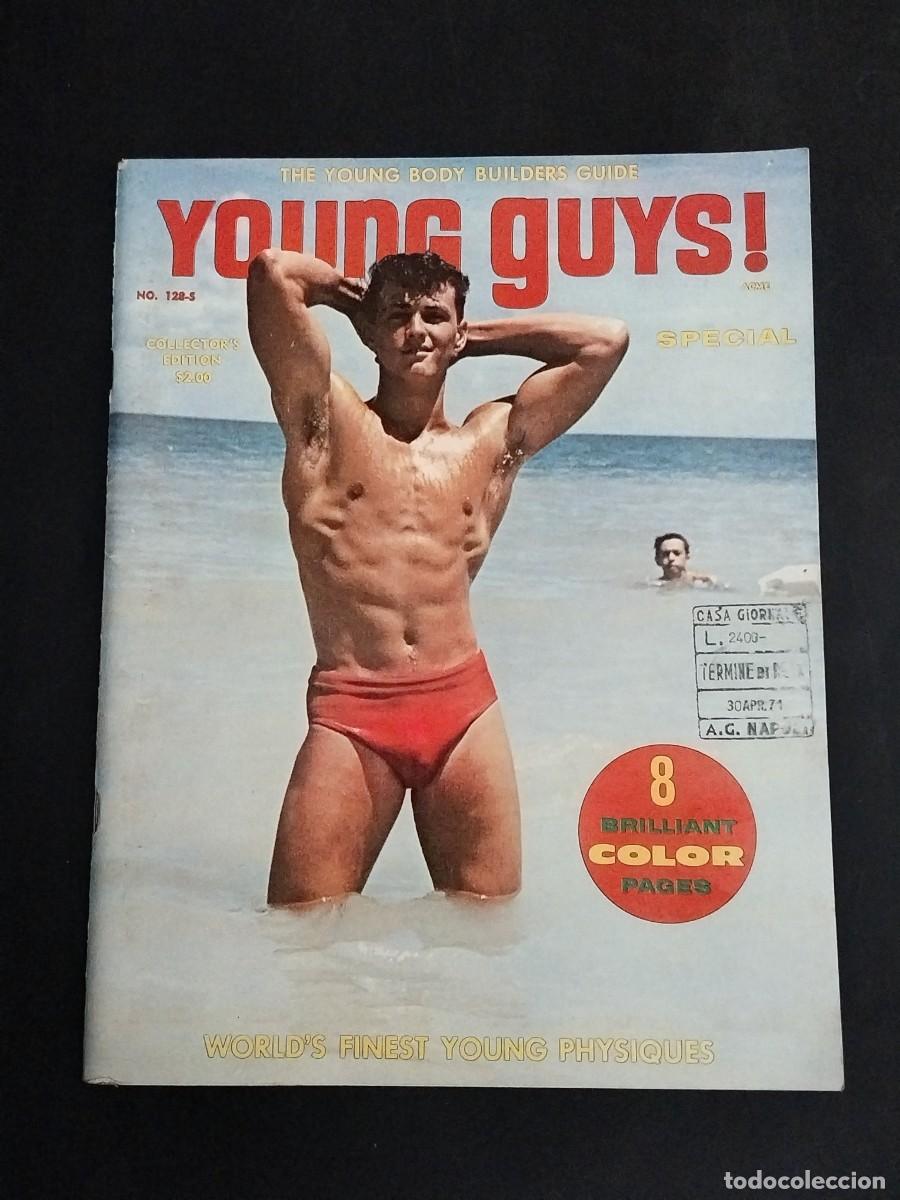 Revistas: YOUNG GUYS! n. 128 1971 TOMORROW'S MEN - RARE BEEFCAKE PHYSIQUE MAGAZINE - GAY INTEREST