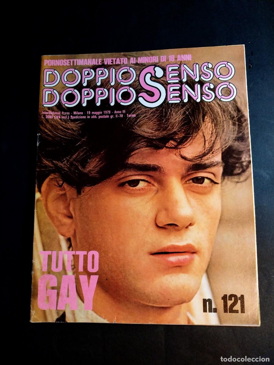 Zeitschriften: DOPPIOSENSO GAY MAGAZINE 121 1979 BILL ELD - JORDAN HUNTER - YOUNG TWINKS - POSTER CENTRALE