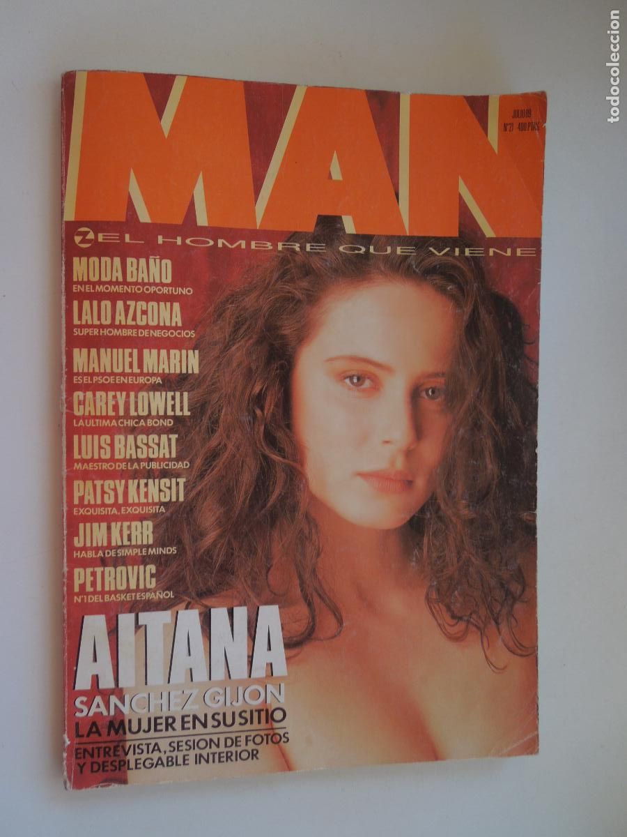 Zeitschriften: MAN REVISTA - N&ordm; 21 - JULIO 1989 -AITANA SANCHEZ GIJON - PETROVIC - CON POSTER AITANA - VER SUMARIO
