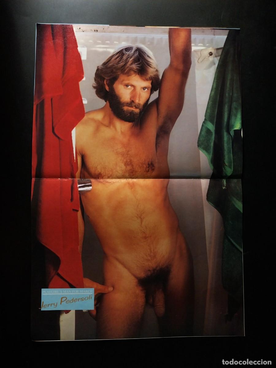 Riviste: PLAYGIRL MARCH 1980 JERRY PEDERSOLI CENTERFOLD PAGES - FULL FRONTAL NUDE - GAY INTEREST