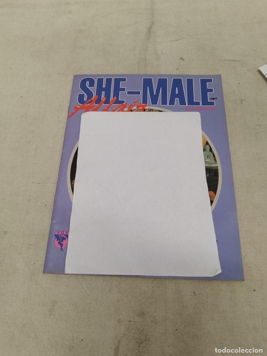 Revistas: Revista para adultos She Male affair. Porno transexual para adultos.