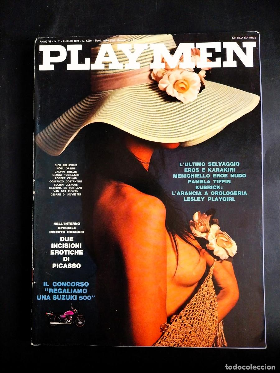 Revistas: PLAYMEN LUGLIO 1972 PAMELA TIFFIN - CLOCKWORK ORANGE KUBRICK - CRUMB - YOUNGER MODEL - GAY INTEREST