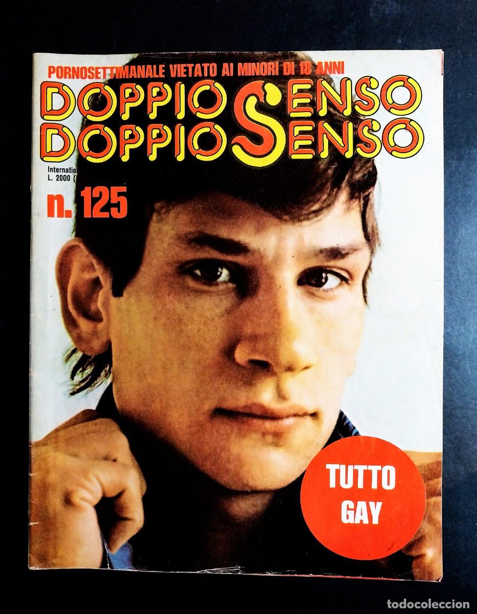 Revistas: DOPPIOSENSO GAY MAGAZINE 125 1979 TWINKS - DAN SUTTON - JESSE MATTHEWS - ROBERT BLAKE - DEAN GOODMAN