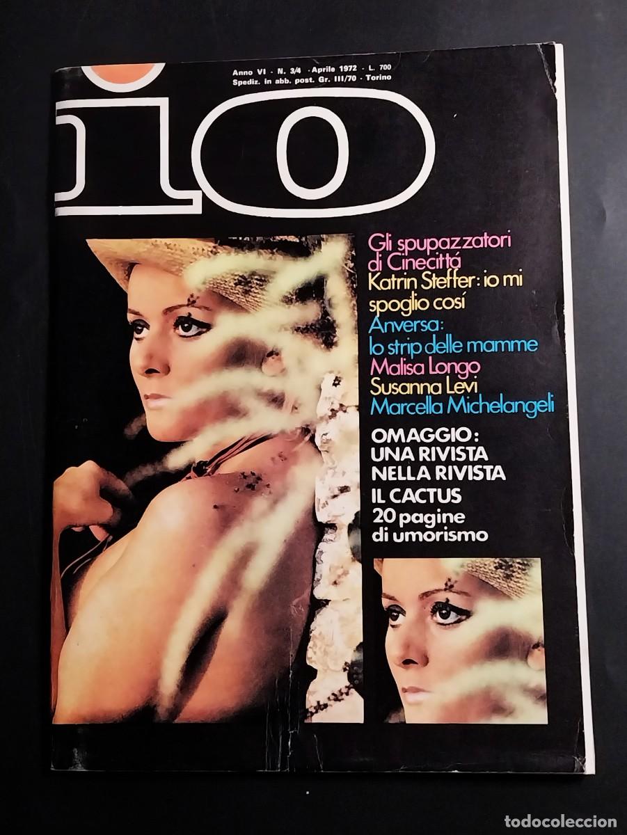 Zeitschriften: IO N. 3/4 1972 - MARISA LONGO - GIANNI MACCHIA - CINEMA EROTICO ITALIANO - RUGBY