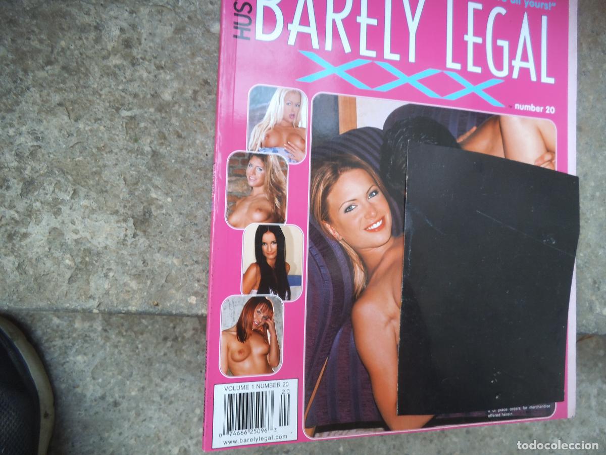 Magazines: HUSTLER BARELY LEGAL XXX N&ordm; 20. REVISTA EROTICA PARA ADULTOS.