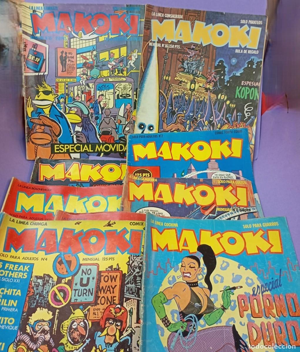Revistas: Revista Makoki - 9 N&uacute;meros (incluye n&ordm; 1)