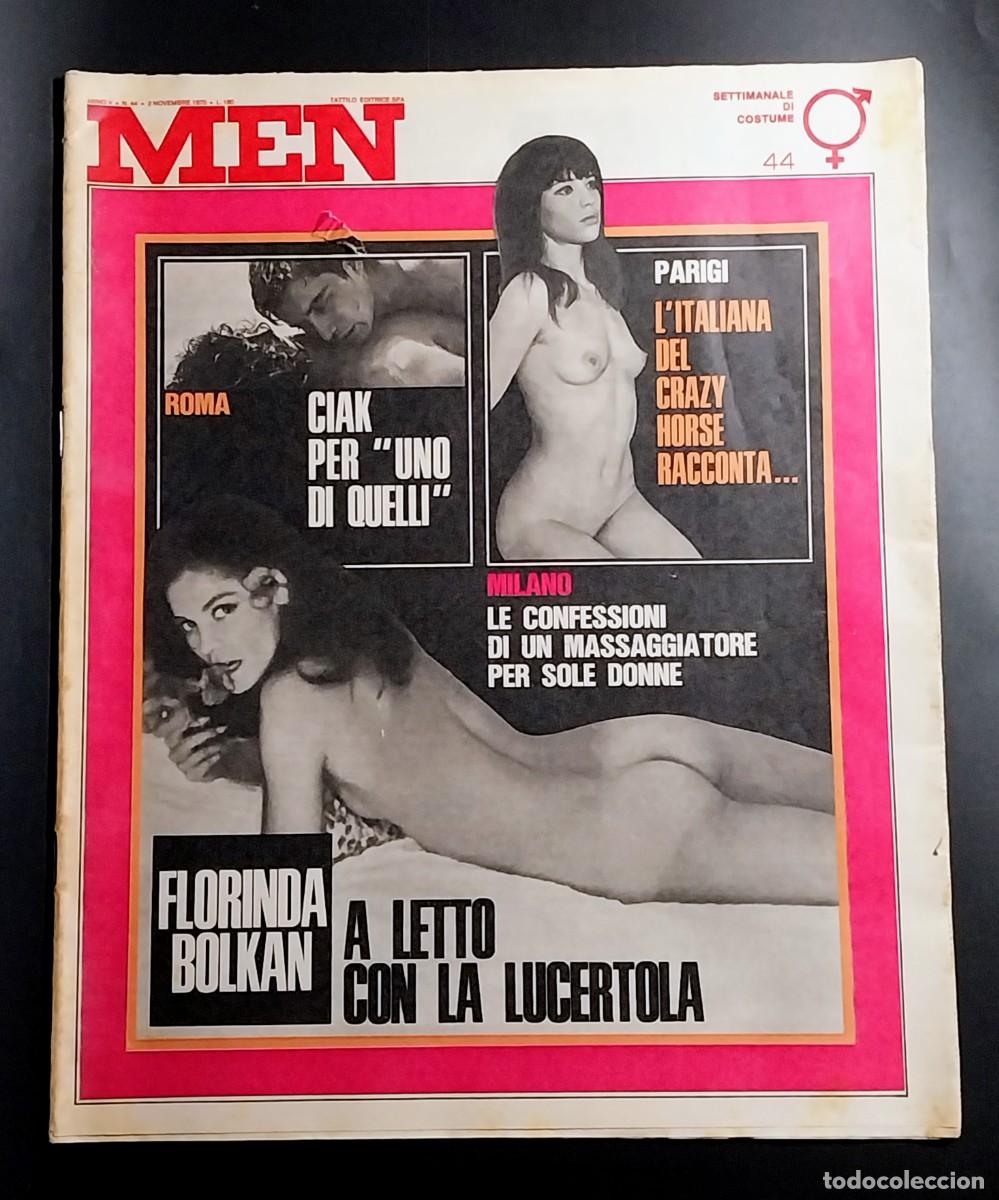 Revistas: MEN N. 44 1970 FLORINDA BOLKAN - BARBARA BOUCHET - ROSA FUMETTO - SOPHIA LOREN - FILM UNO DI QUELLI