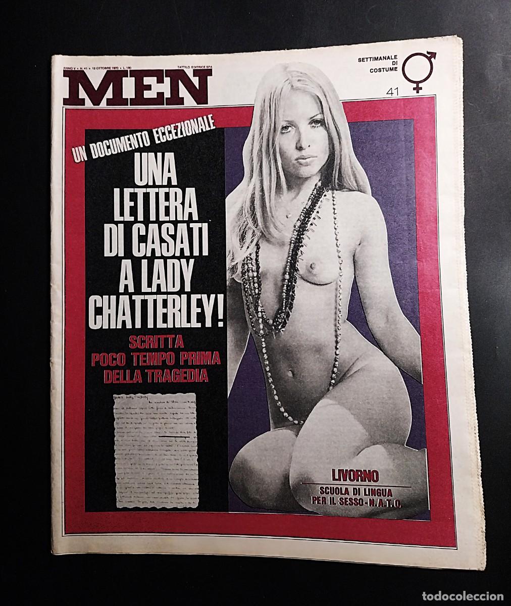 Revistas: MEN ANNO V N. 41 1970 LETTERA CASATI A LADY CHATTERLY - GIOVANNA RALLI - LUCIANO BARTOLI (PASOLINI)