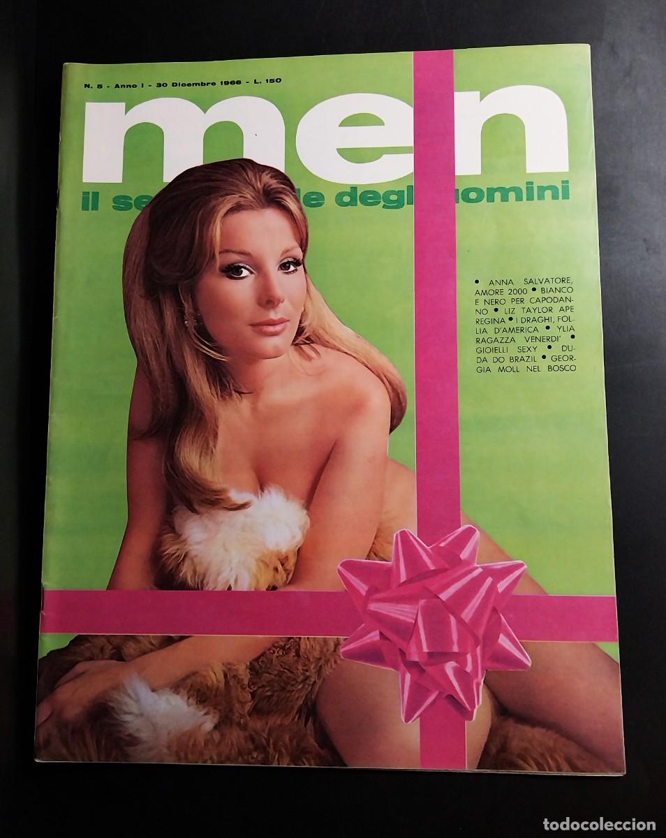 Revistas: MEN N. 5 1966 - LIZ TAYLOR - GEORGIA MOLL - CARROLL BAKER - DUDA CAVALCANTI - MICHEL PICCOLI