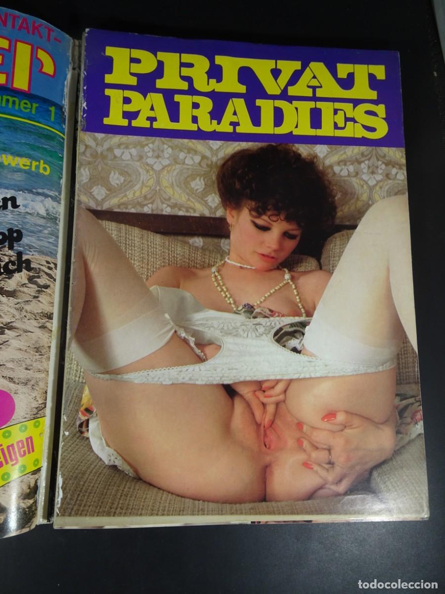 Revistas: MAGAZINE ER&Oacute;TICO PORNO, PRIVAT PARADIES N&ordm; 1 , VINTAGE TEENS, 1980, VER FOTOS