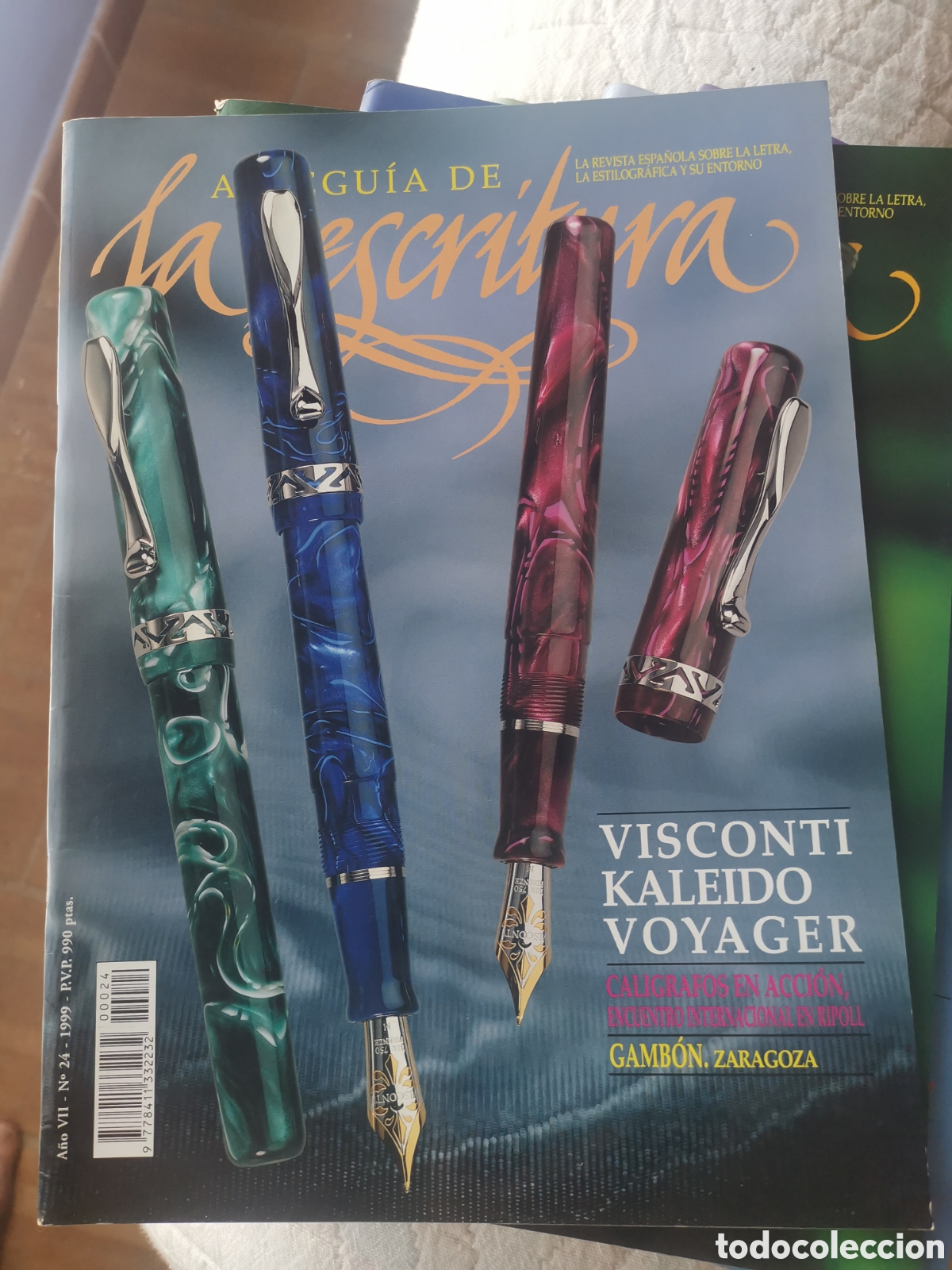 Revistas: La gu&iacute;a de la escritura. Revista espa&ntilde;ola sobre la letra, la estilogr&aacute;fica y su entorno.