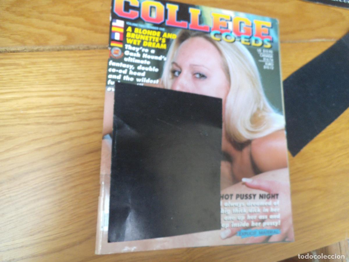 Journals: College co-eds n&ordm; 5, revista er&oacute;tica francesa, solo para adultos, 4 idiomas espa&ntilde;ola, u.s.a. alem&aacute;n