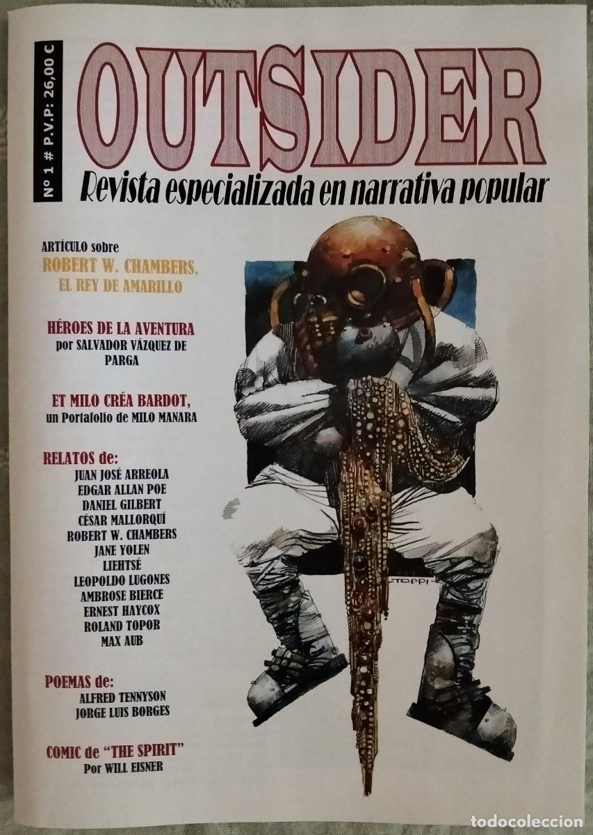 Revistas: FANZINE OUTSIDER N&ordm; 1. REVISTA ESPECIALIZADA EN NARRATIVA POPULAR