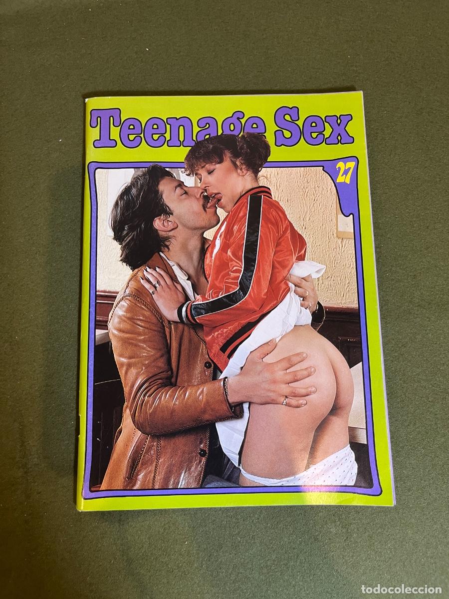 Revistas: Revista Teenage Sex N&ordm; 27 Color-Climax Corporation Dinamarca 1983 Original Copenhague Edici&oacute;n Intern