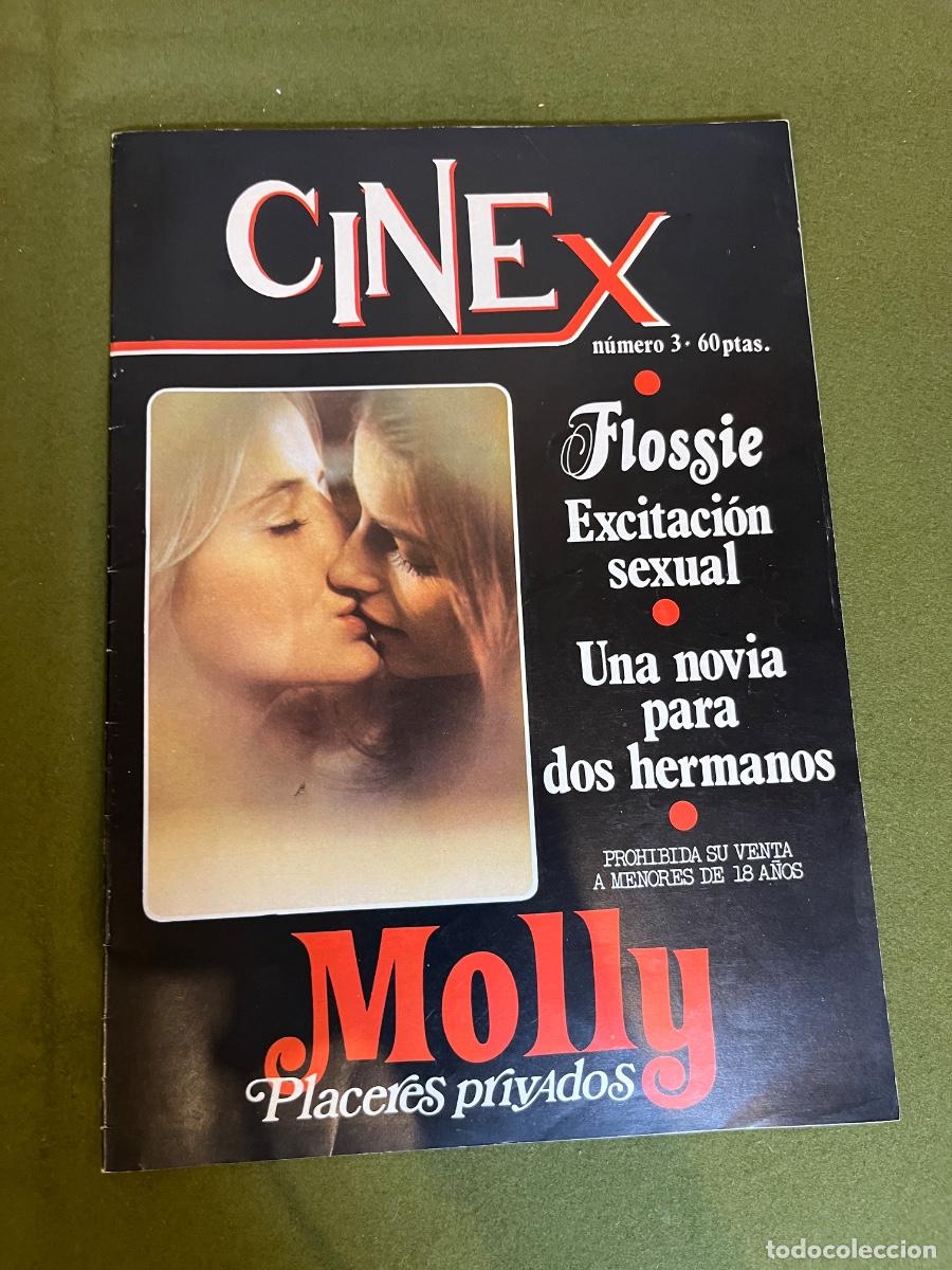 Journals: Revista CINEX N&ordm; 3 1977 Flossie Excitaci&oacute;n Sexual Molly Placeres Privados Revista de Cine para Adult