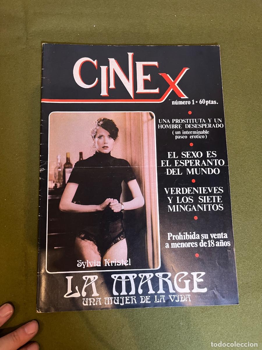 Journals: Revista CINEX N&ordm; 1 Sylvia Kristel La Marge Fran&ccedil;ois Leroi Verdenieves y los siete minganitos Editori