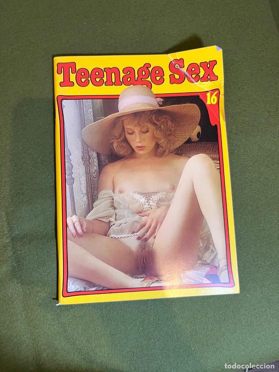 Revistas: Revista Teenage Sex N&ordm; 16 Color-Climax Corporation 1980 Dinamarca Original Vintage Er&oacute;tica Triling&uuml;e